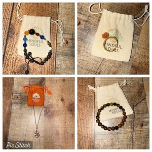 Mindful souls jewelry bundle 4 pieces
